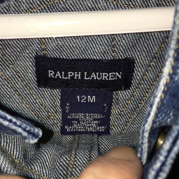 Ralph Lauren 12m baby overalls like new - Picture 7 of 7